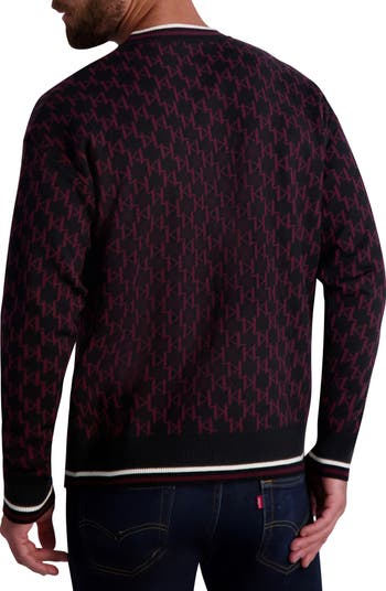 KL Jeans Man's Monogram Sweater