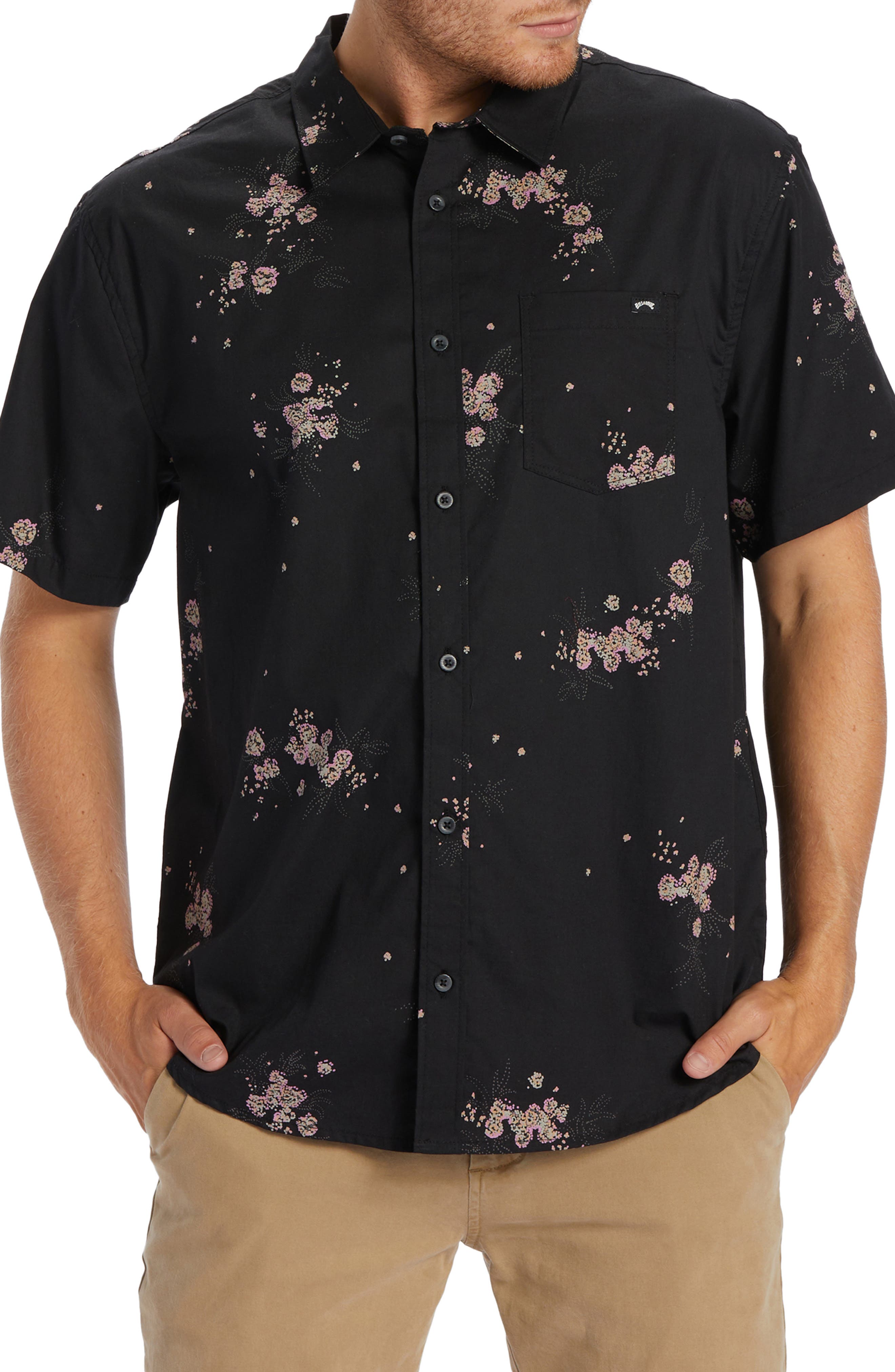 Chemise Homme Nordstrom 1901 En Coton à Manches Courtes - Taille L - Bleu - Occasion En Excellent état