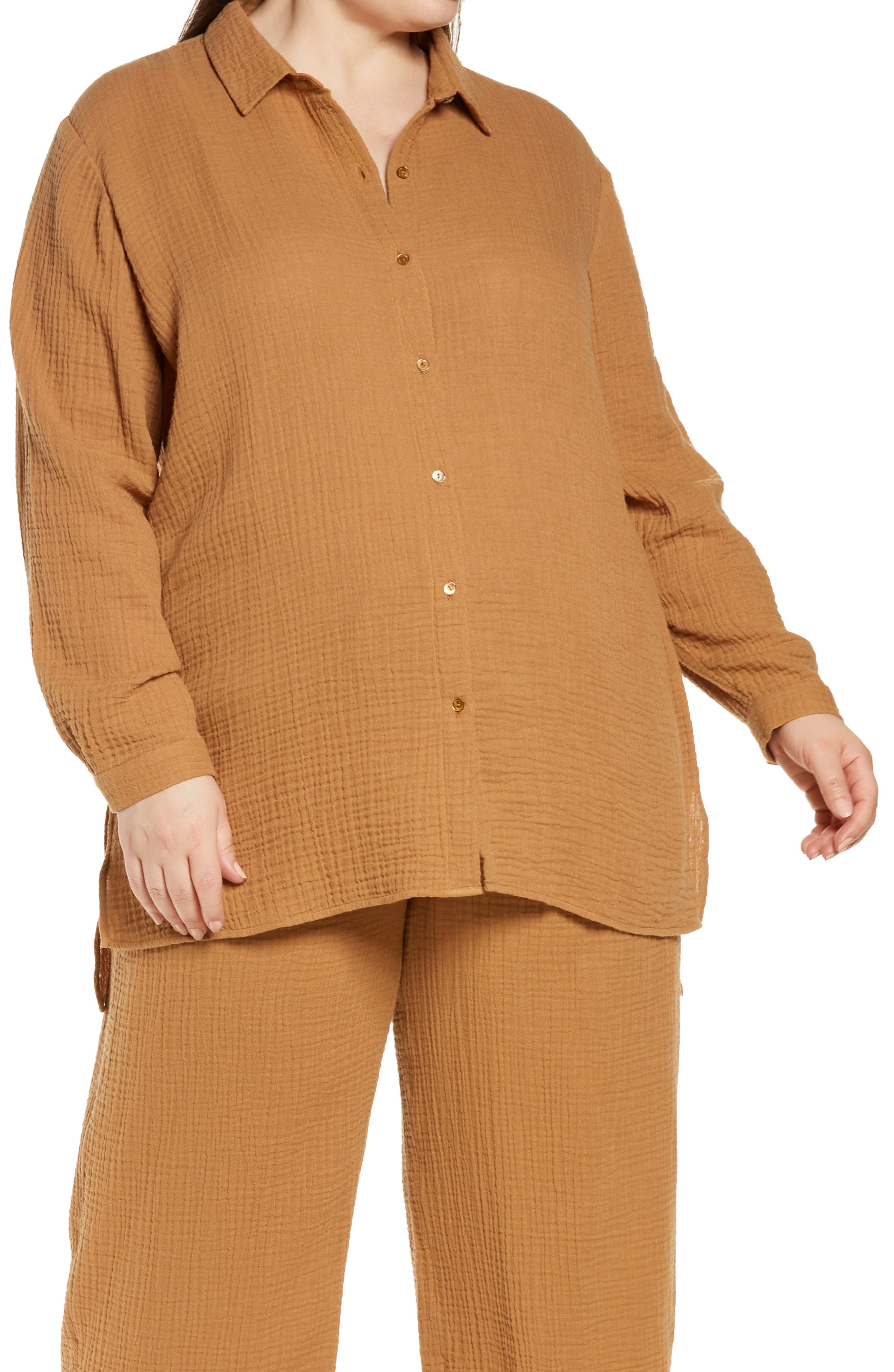 Long Organic Cotton Shirt | Nordstrom
