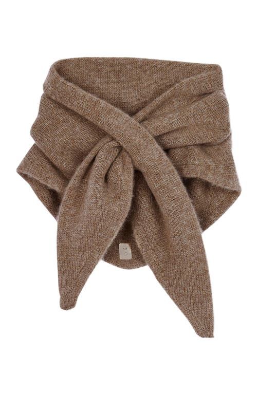 SANDRO SANDRO WOOL AND CASHMERE SCARF