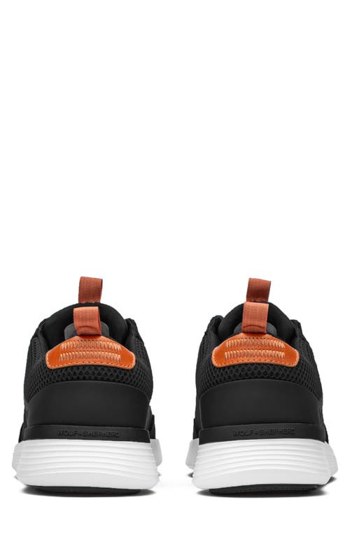 Wolf & Shepherd Men's Crossover Victory Trainer Sneakers In Black/black