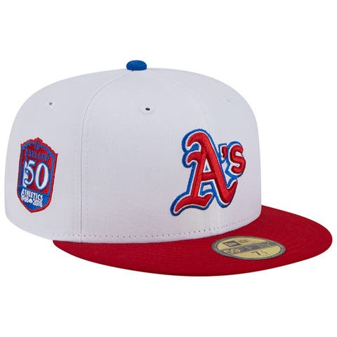 California Angels New Era 1989 MLB All-Star Game Cooperstown Collection  Pink Undervisor 59FIFTY Fitted Hat - Light Blue