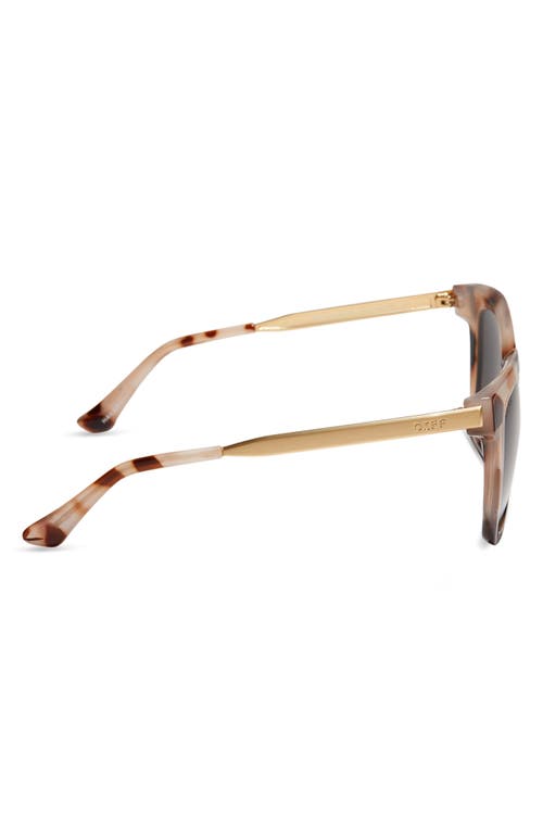 Diff 54mm Square Sunglasses In Cream Tortoise