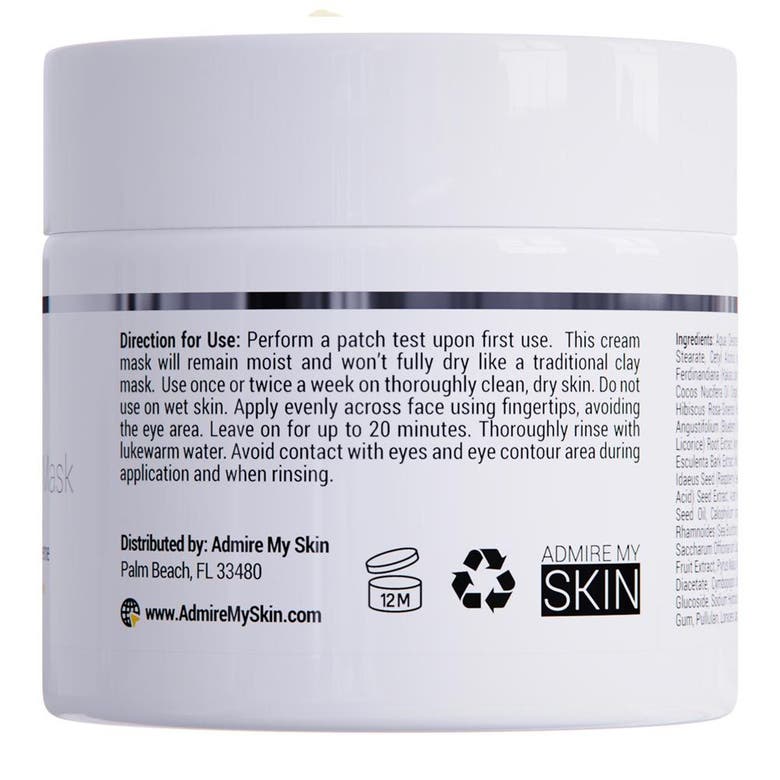 Admire My Skin Vitamin C Glow Mask In Clear