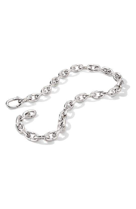 Shop Cast The Brazen Chain Necklace In Silver