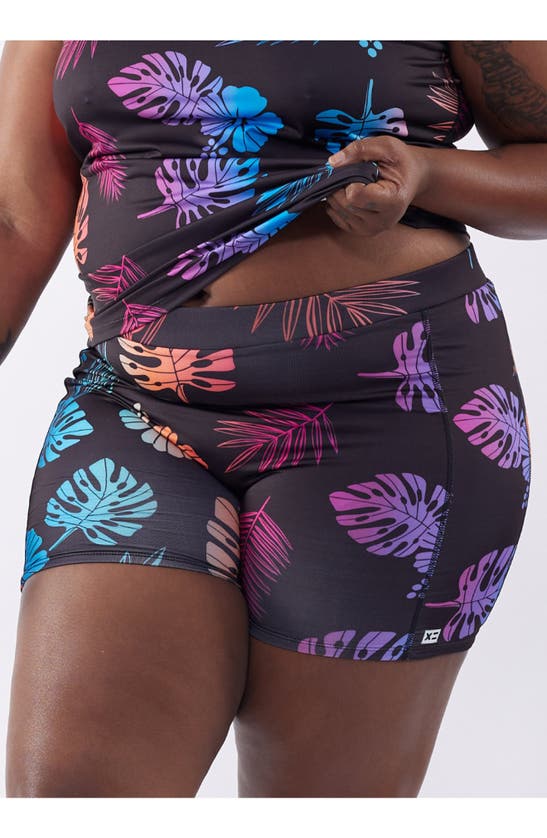 Shop Tomboyx 4.5-inch Swim Shorts In Tropadelic