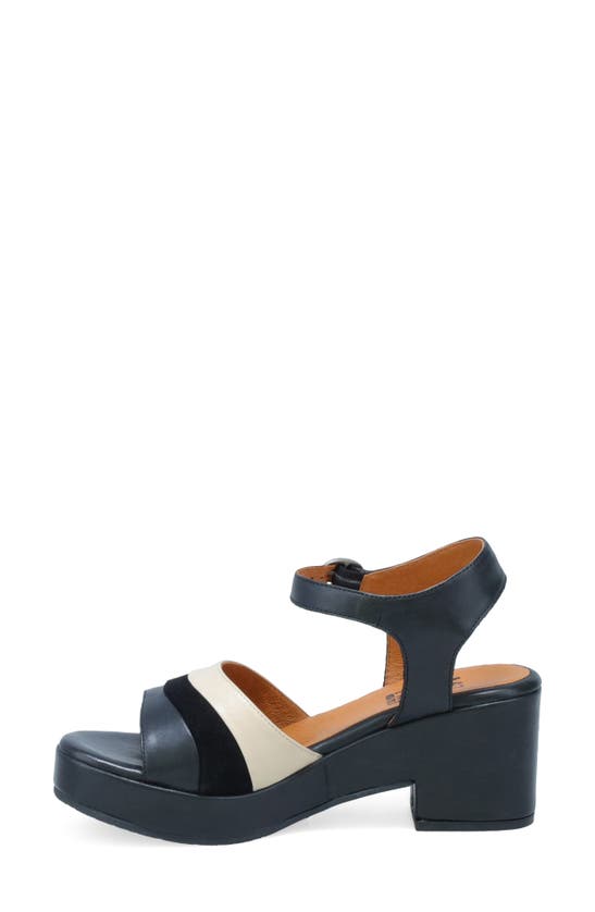 Miz Mooz Gala Platform Sandal In Black