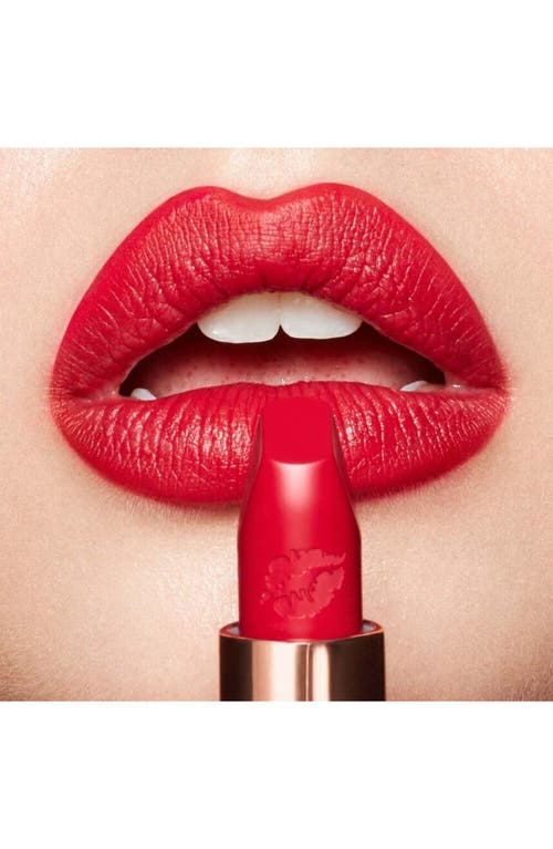 Shop Charlotte Tilbury Hot Lips 2 Lipstick In Patsy Red/matte