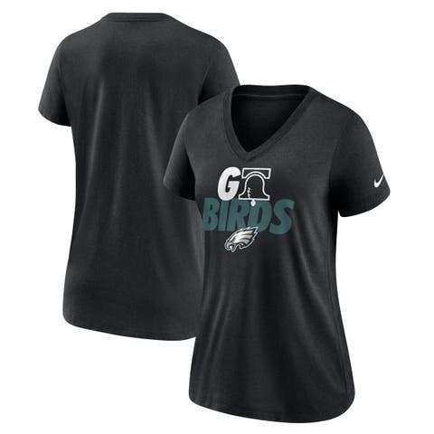 Philadelphia Eagles Touchdown Tri-Blend Womens T-Shirt