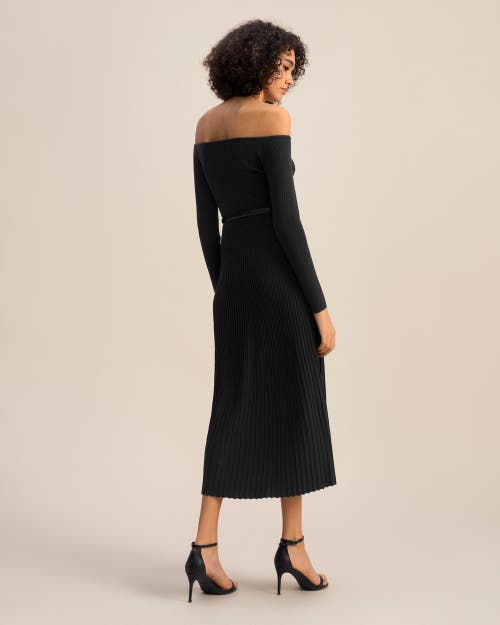 Shop Lilysilk The Vivi Knit Dress In Black