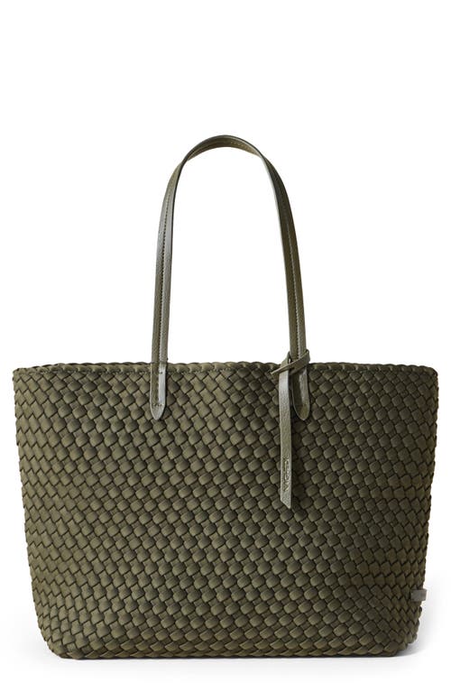 Shop Naghedi Jetsetter Small Tote In Olive