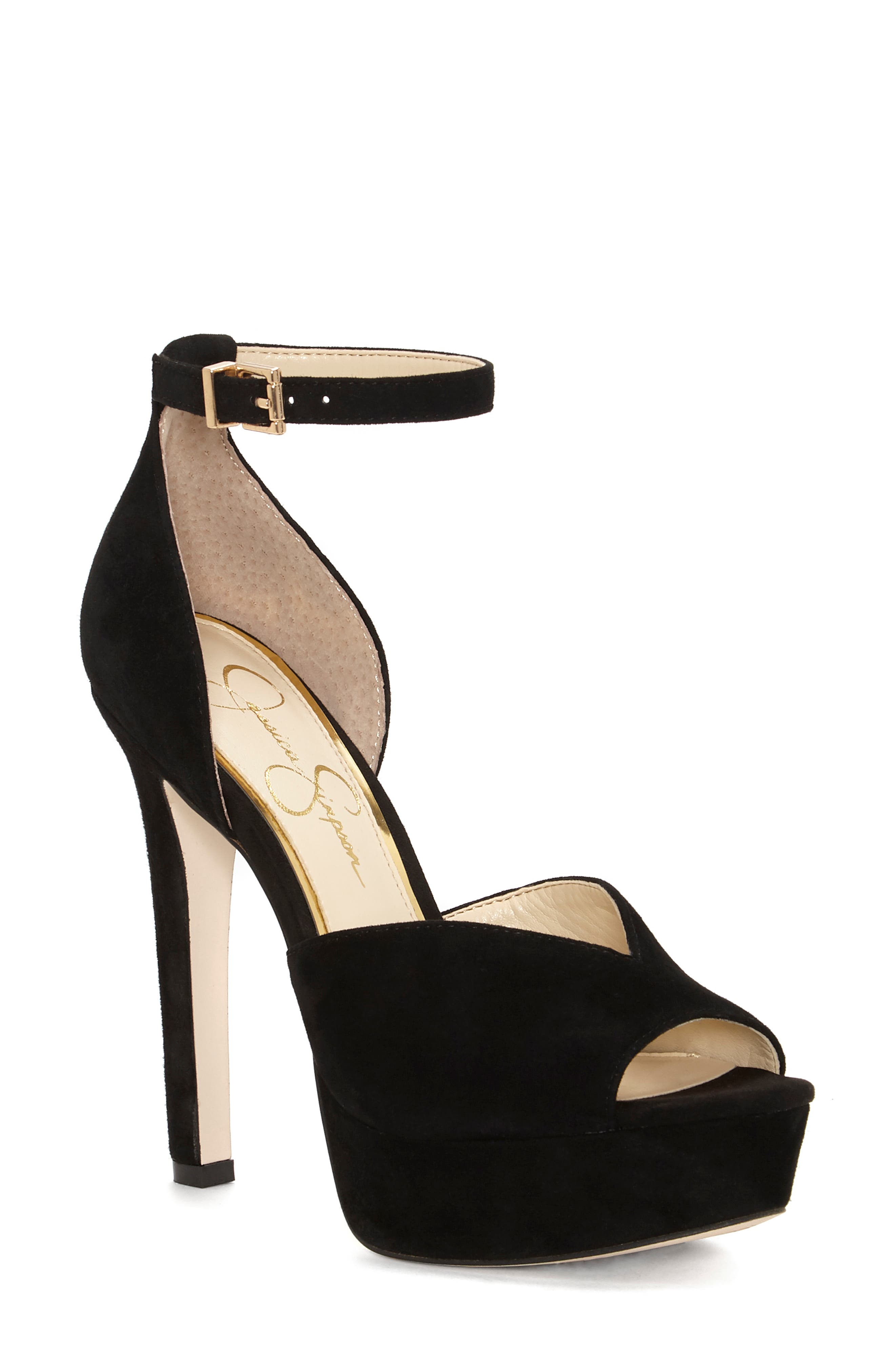 Jessica Simpson Briya Platform Sandal- Black