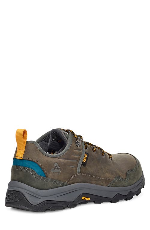 Shop Teva Riva Rp Waterproof Hiking Sneaker In Charcoal/blue