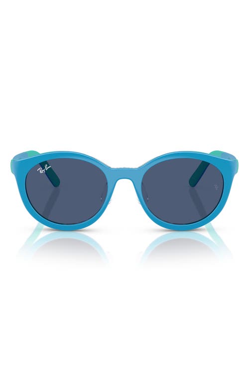 Shop Ray Ban Ray-ban Kids' 47mm Phantos Clip-on Frames In Dark Blue