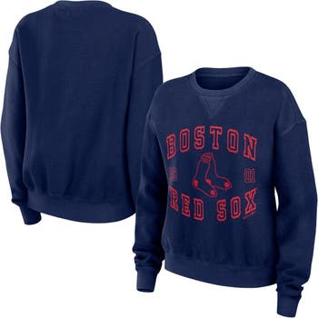 WEAR by Erin Andrews Boston Red Sox Vintage Cord Pullover Sweatshirt At  Nordstrom in Blue