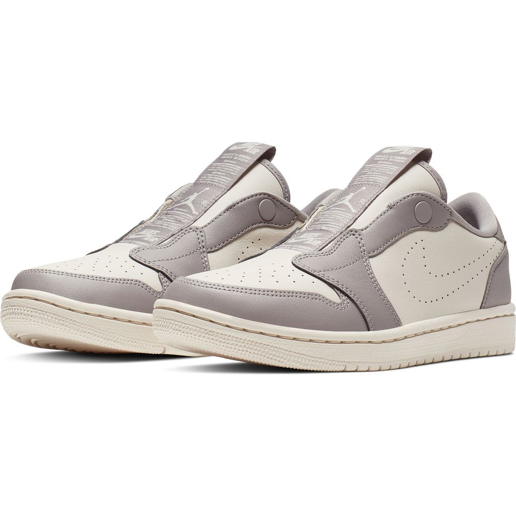 Jordan Air 1 Retro Slip-on Sneaker In Atmosphere Grey/pale Ivory