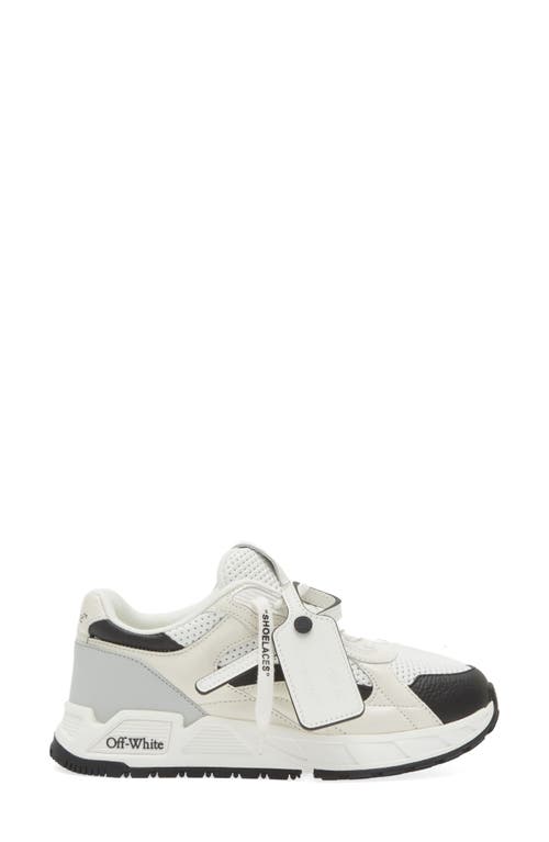 Shop Off-white Runner B Sneaker In White/black