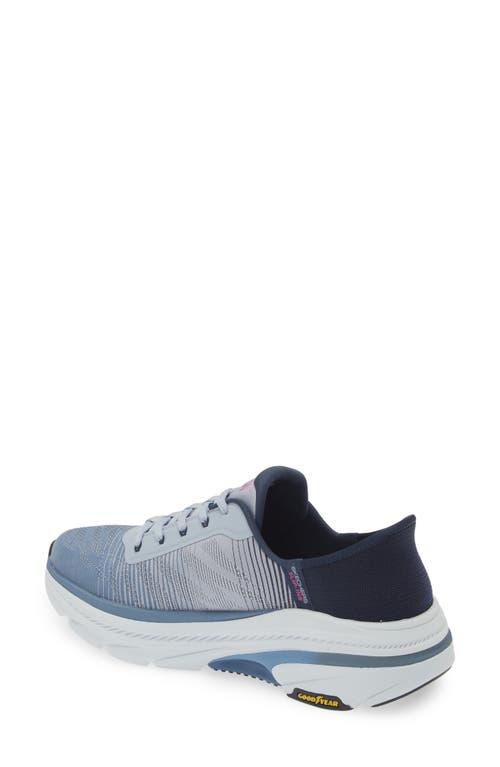 Shop Skechers Max Cushioning Arch Fit® In Navy/pink