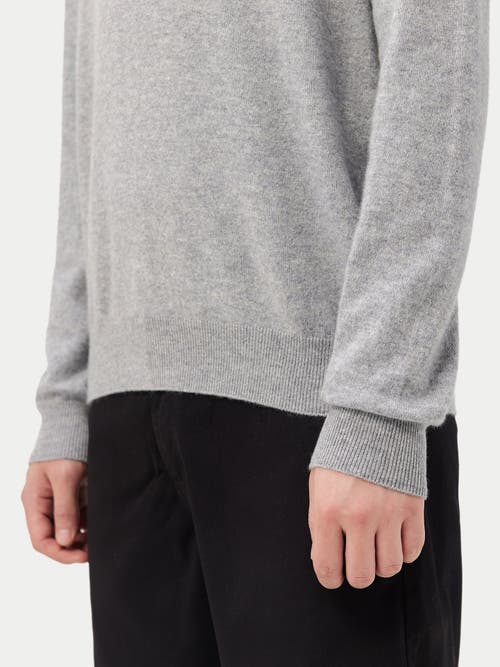 Shop Gobi Cashmere Turtle Neck In Vapor Blue