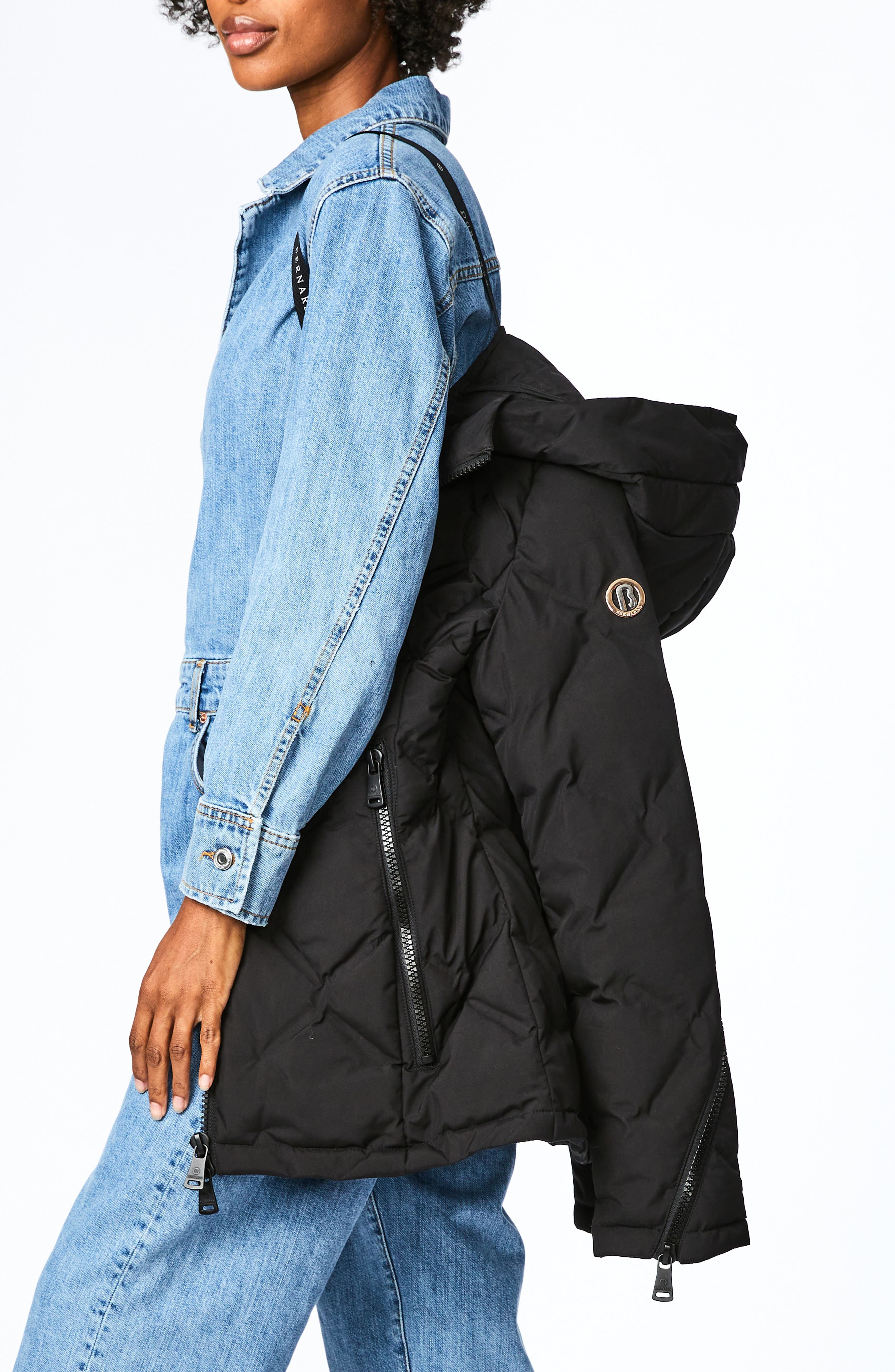 bernardo fashions puffer jackets with hood