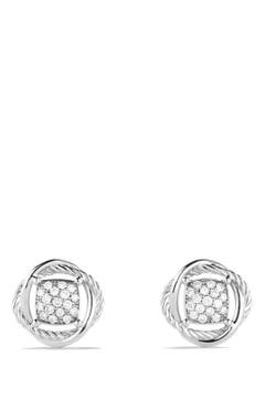 David Yurman 'Infinity' Pavé Diamond Stud Earrings | Nordstrom