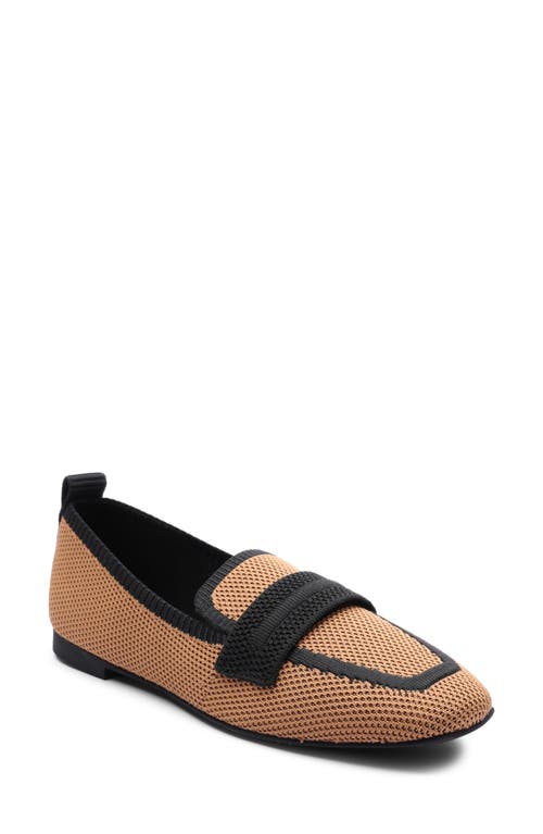 Shop Sanctuary Blast Knit Loafer In Bistro/black