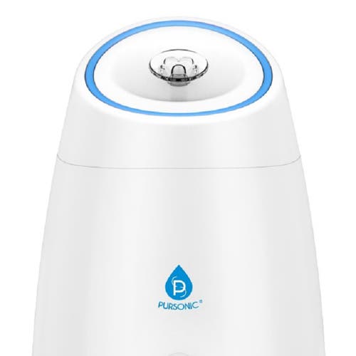 Pursonic Facial Steamer Hot Mist Moisturizing Spa In White