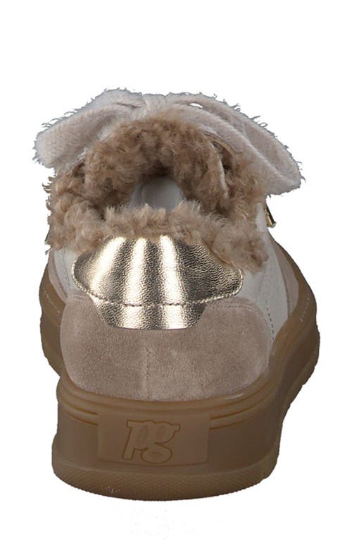 Paul Green Weller Sneaker In Almond Biscuit Combo