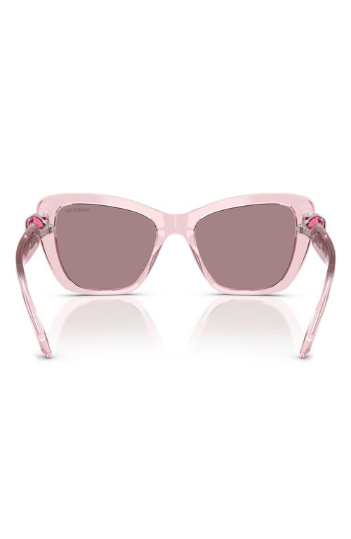 Swarovski Women's Sunglasses Sk6018 In Trans Pink