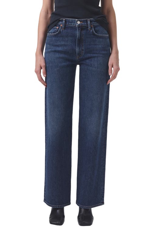 Harper Ankle Wide Leg Jeans in Tempo