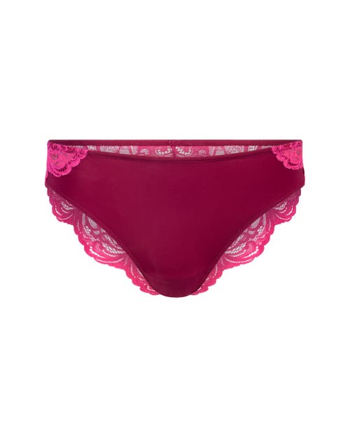 Shop Adore Me Saige Cheeky Panties In Dark Purple
