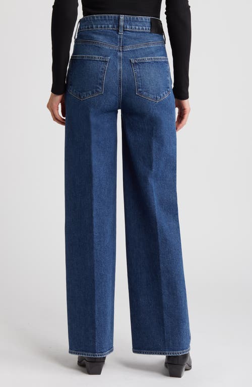Paige Harper Distressed Wide-leg Jeans In Uma