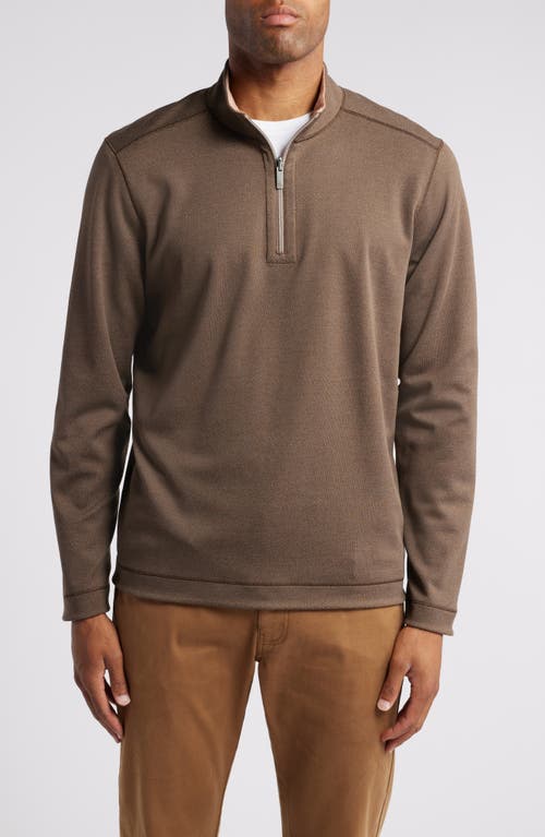 JOHNSTON & MURPHY JOHNSTON & MURPHY XC4® REVERSIBLE PERFORMANCE QUARTER ZIP PULLOVER 