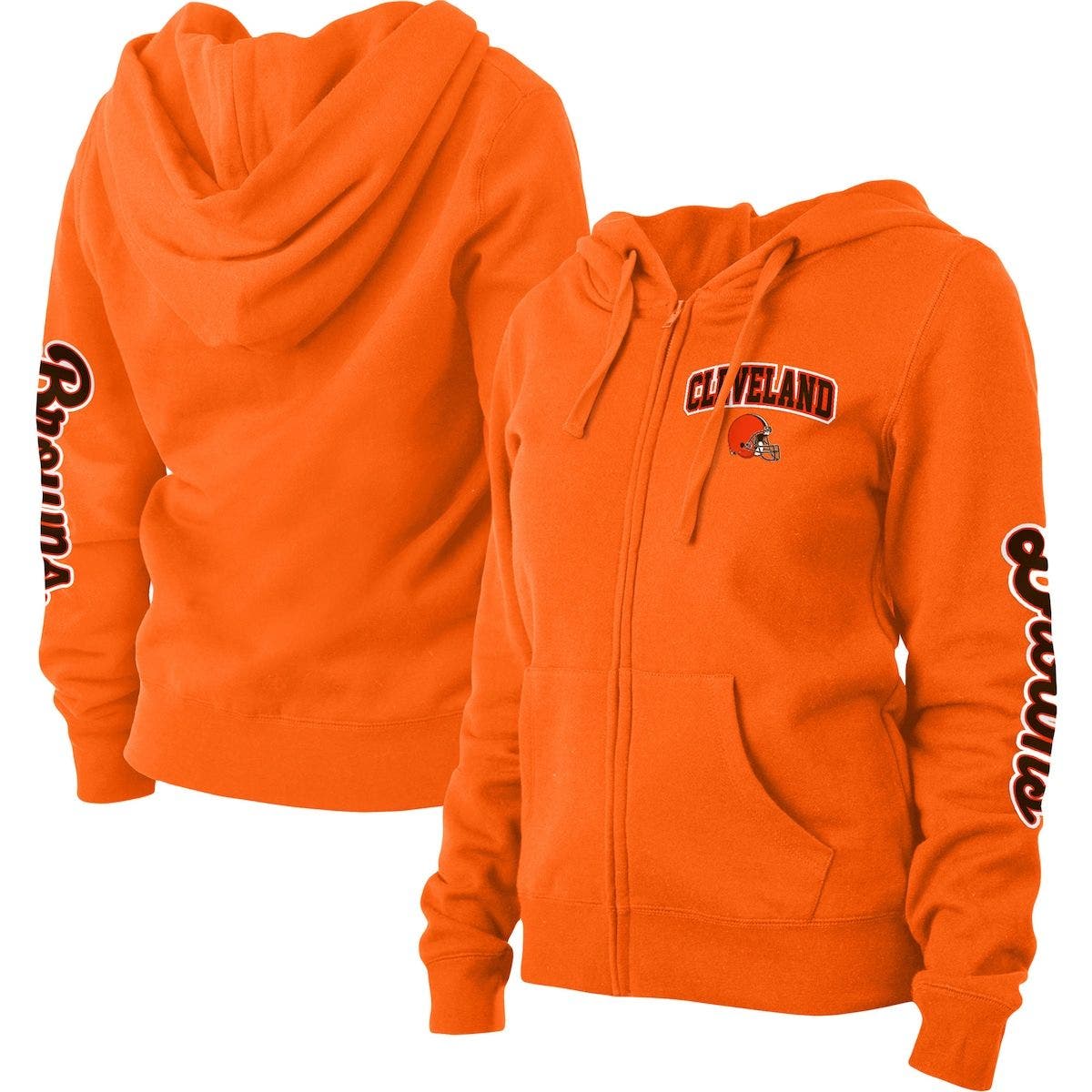 orange sweat jacket