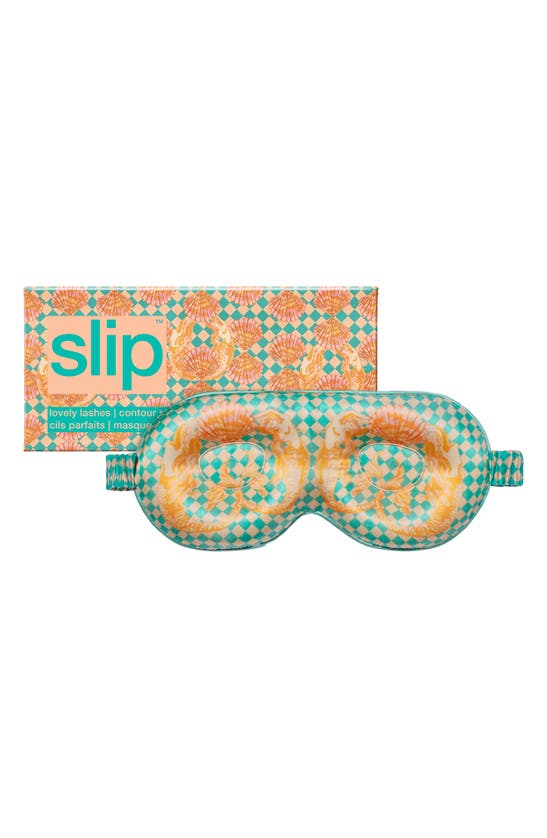 Shop Slip Lovely Lashes Pure Silk Contour Sleep Mask In Meribella