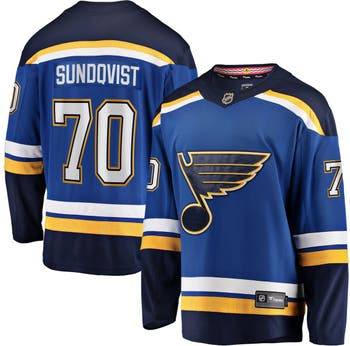 St. Louis Blues Fanatics Branded Authentic Pro Core Collection Secondary  Long Sleeve T-Shirt - Gold