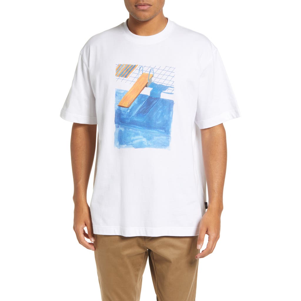Ted Baker London Arafura Graphic Tee In White
