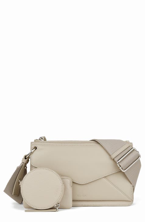 Staud Mini Sasha Chainmail Shoulder Bag - Neutrals Shoulder Bags
