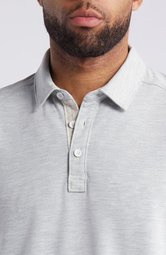 Shop Tommy Bahama New Coasta Vera Solid Polo In Ash Grey