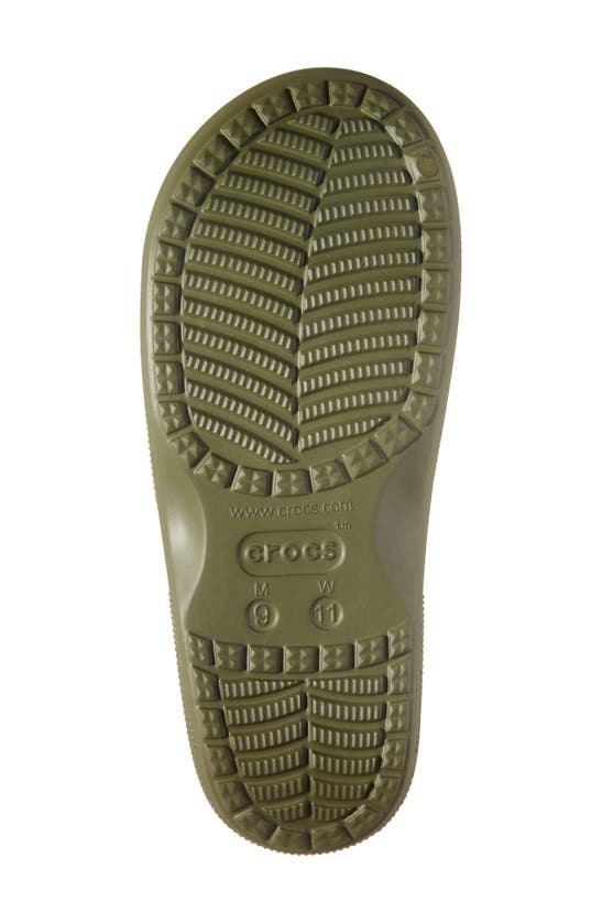 Shop Crocs Baya Ii Slide Sandal In Army Green