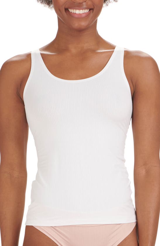 Shop Wolford Beauty Tank Top In Pearl
