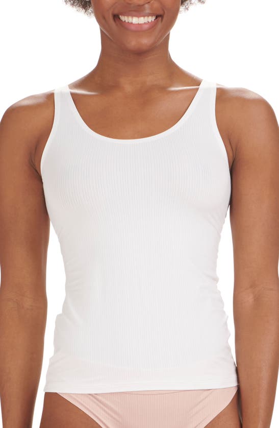 Wolford Aurora Pure Tank Top In Pearl