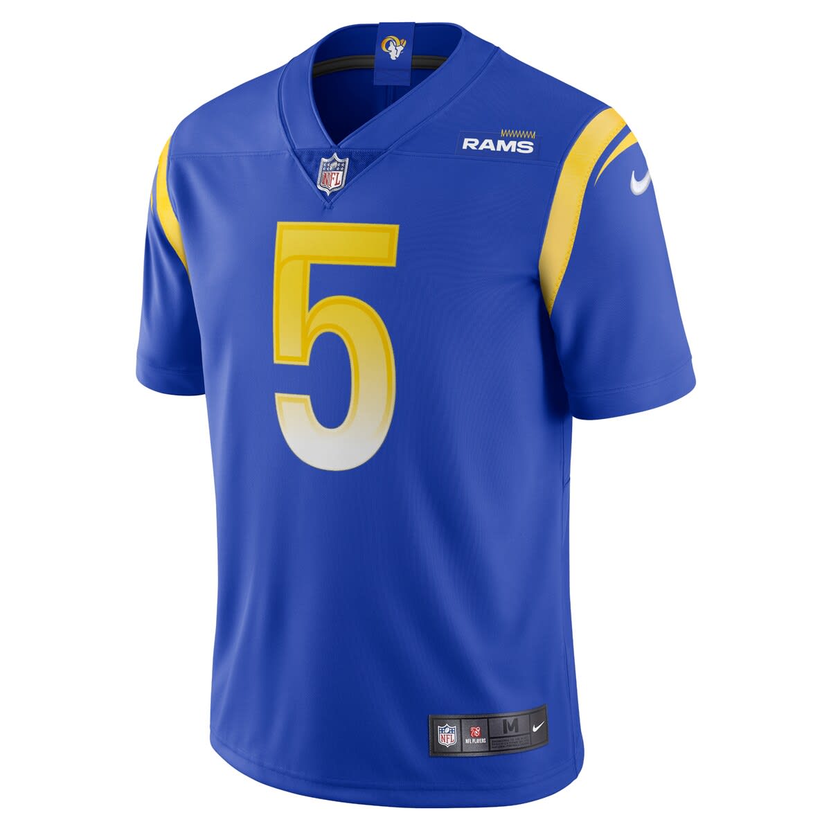 Men's Nike Jalen Ramsey Olive Los Angeles Rams 2022 Salute To Service Name  & Number T-Shirt