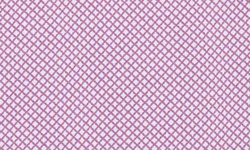 CALVIN KLEIN CALVIN KLEIN GEOMETRIC ALL-SEASON STRETCH LONG SLEEVE SLIM FIT DRESS SHIRT