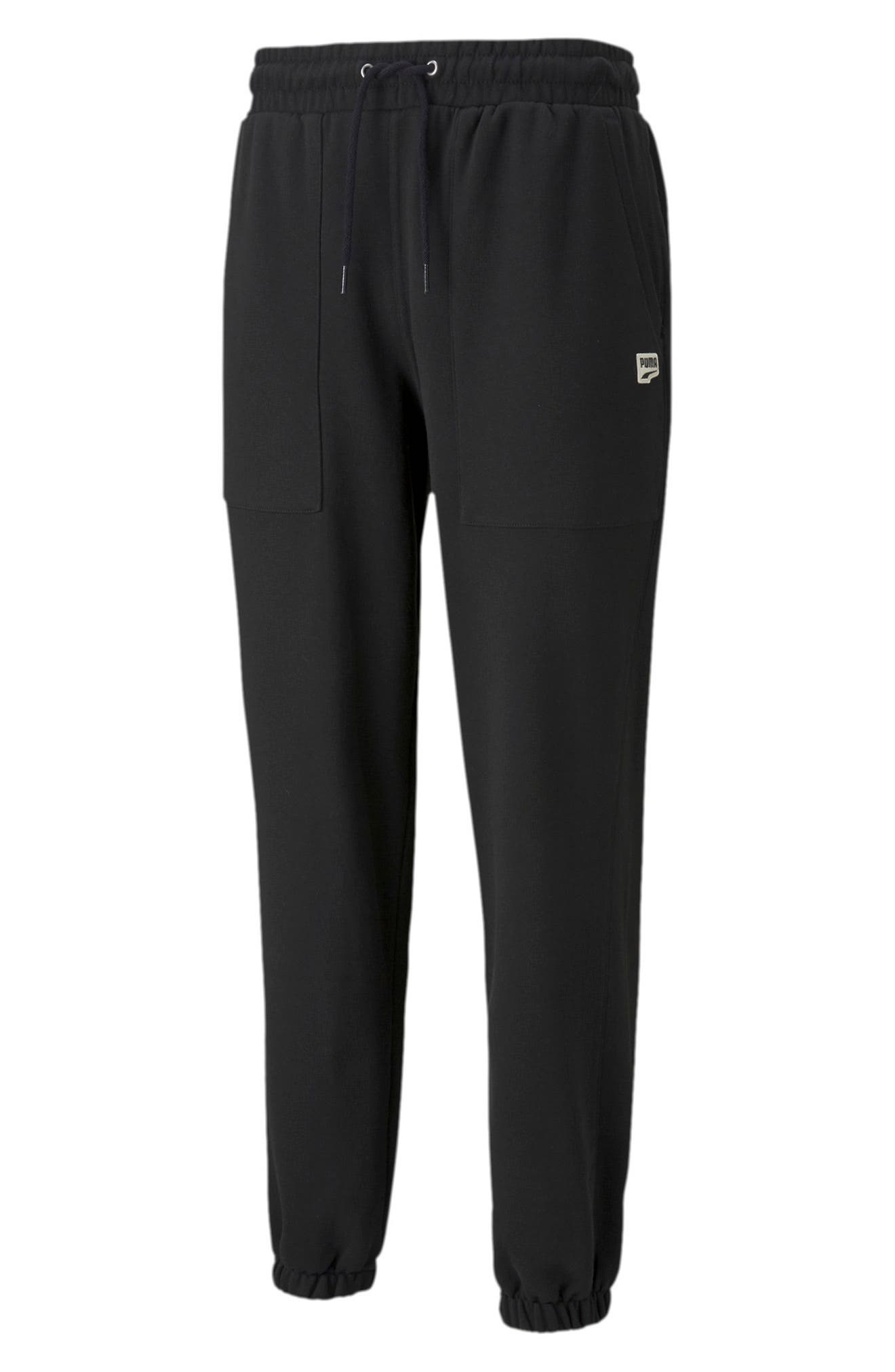 black puma joggers