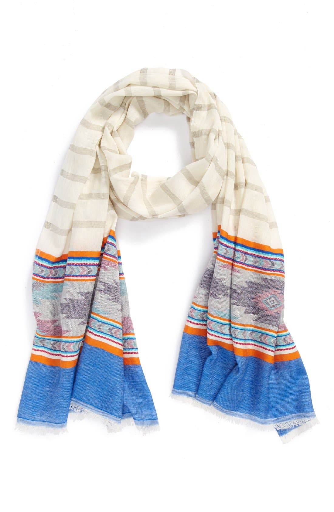 Sole Society Geometric Jacquard Scarf Nordstrom