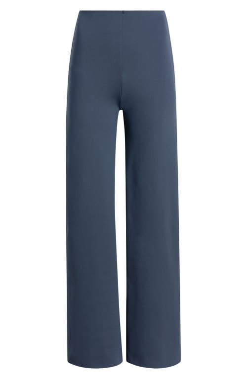 Commando Wide Leg Neoprene Leggings In Storm