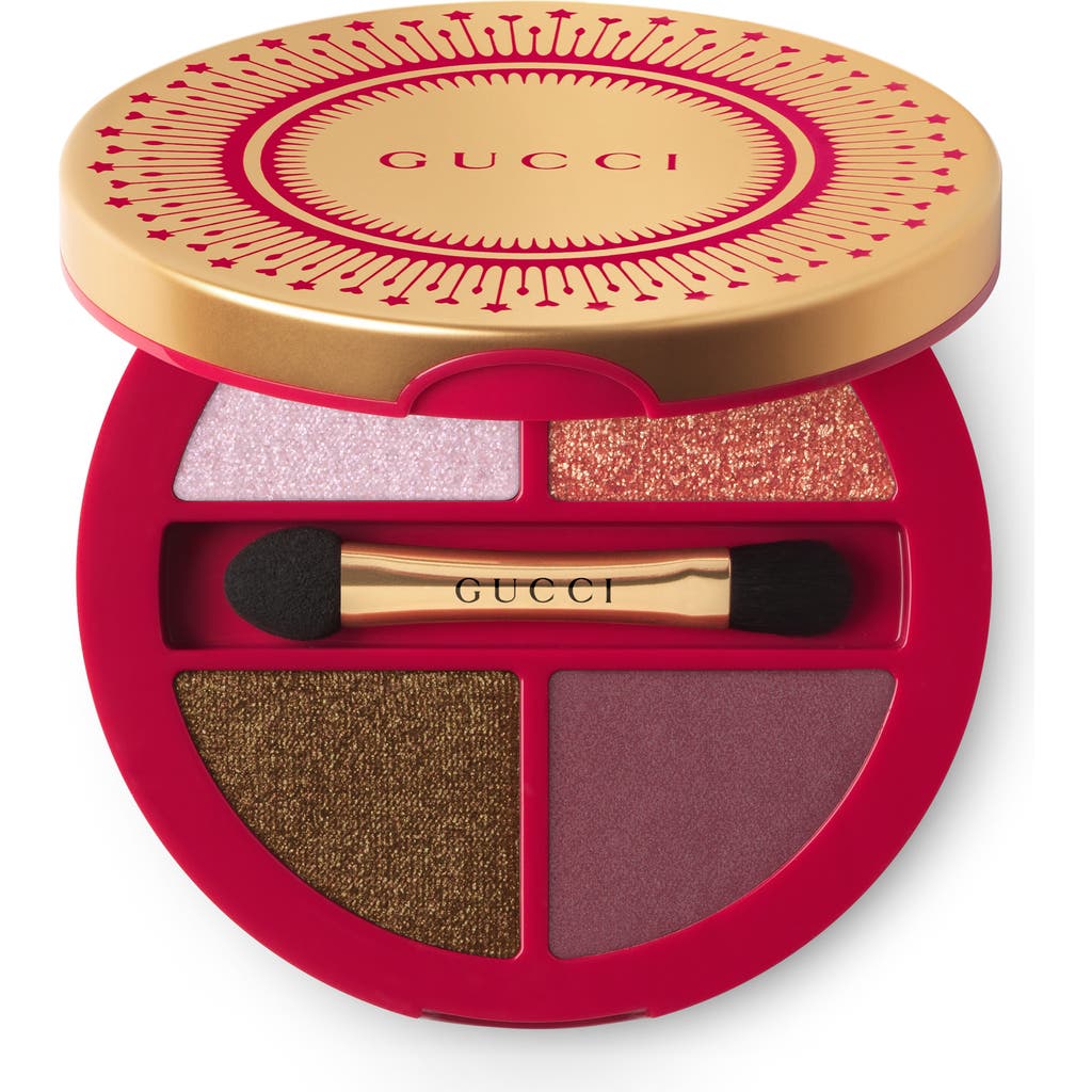 Gucci Quad Eyeshadow Palette In Festive Glow