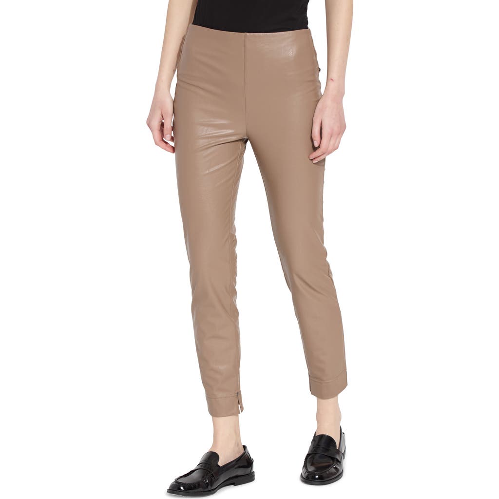 Lyssé Toothpick Skinny Pants In Taupe In Taupe