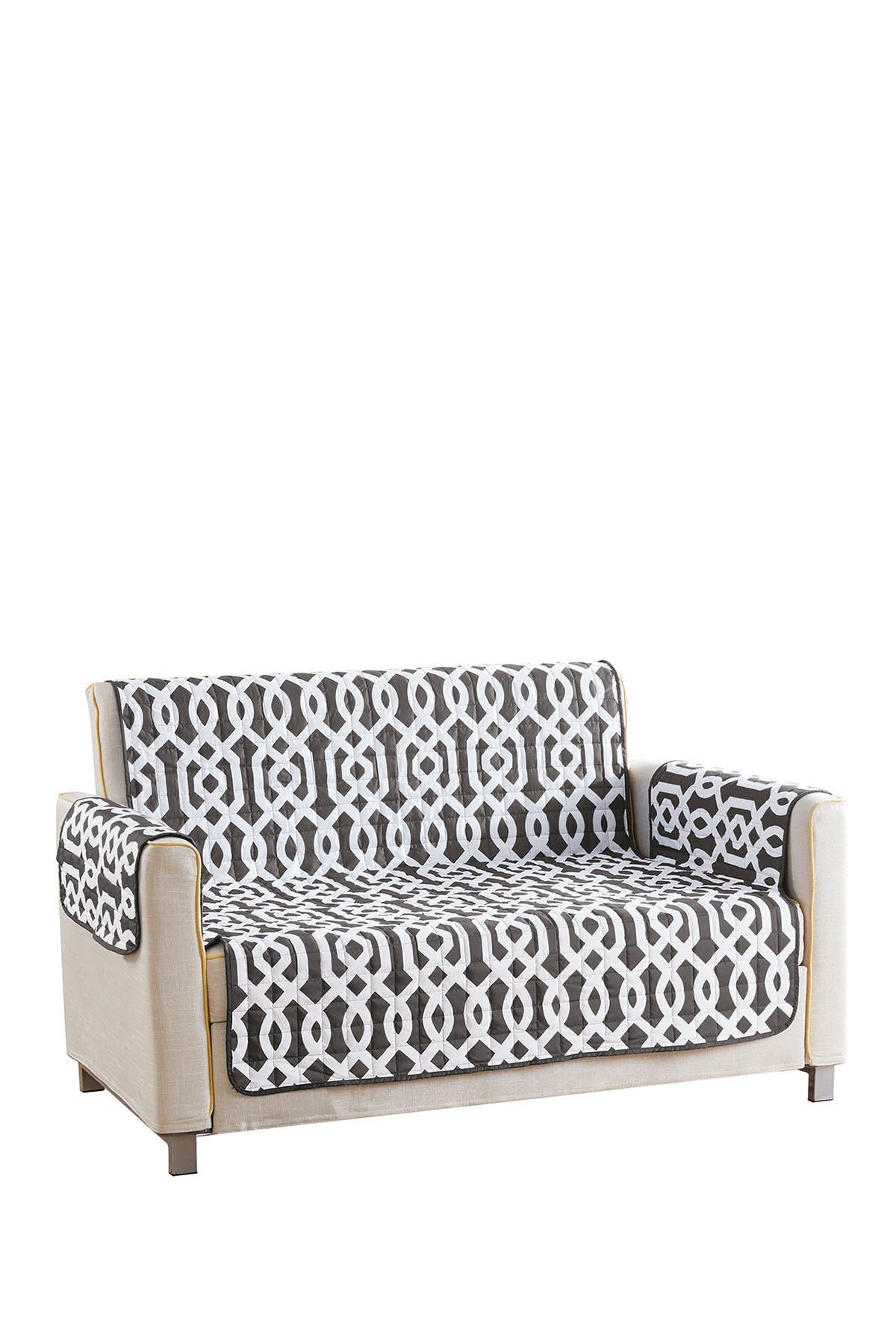 Duck River Textile Grey Ashmont Home Reversible Waterproof Microfiber Loveseat Cover Nordstrom Rack